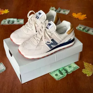 NB 574 Beige Azul