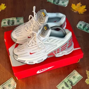 TN AIR MAX PLUS Blanco Rojo