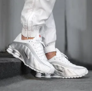 Shock R4 Blanco Plateado